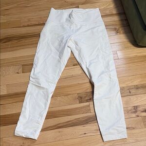 White High-Waisted Leggings Lululemon